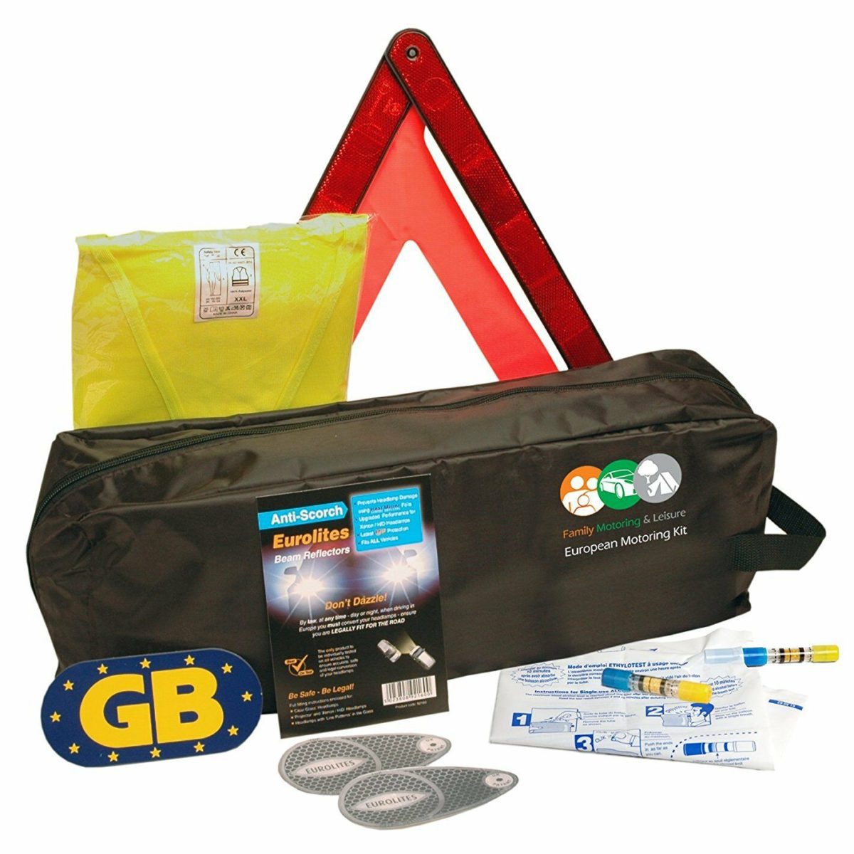 10 Piece European Driving Kit Family Motoring & Leisure